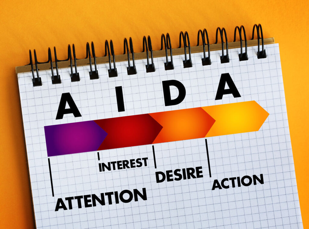 Método AIDA en marketing digital: conversión en 4 tiempos
